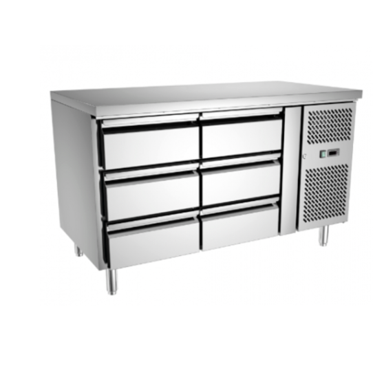 WORK TOP DRAWERS REFRIGERATOR